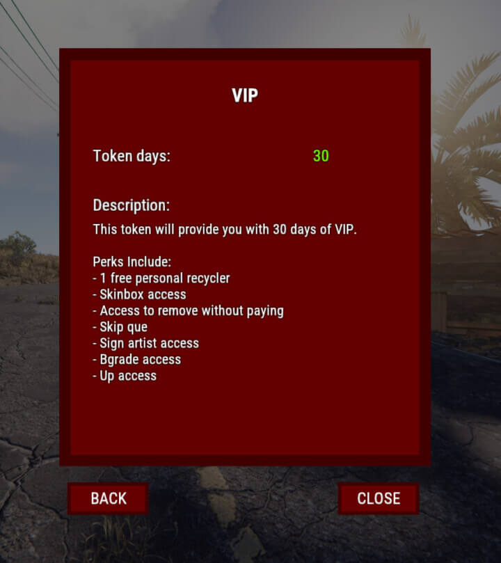 Rust VIPToken All Products