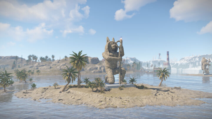 Rust Anubis (Statue) Prefabs