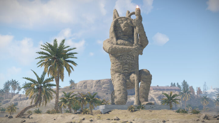 Rust Anubis (Statue) Prefabs
