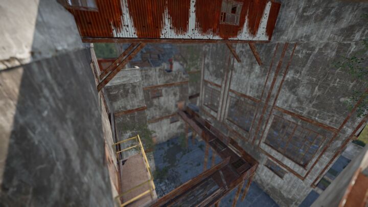 Rust Abandoned Factory Prefabs