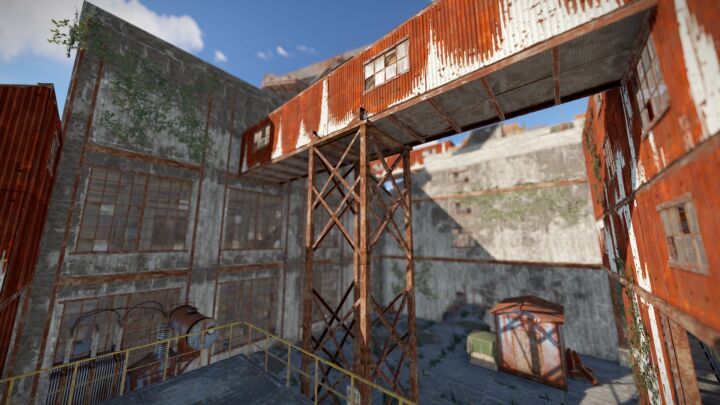 Rust Abandoned Factory Prefabs