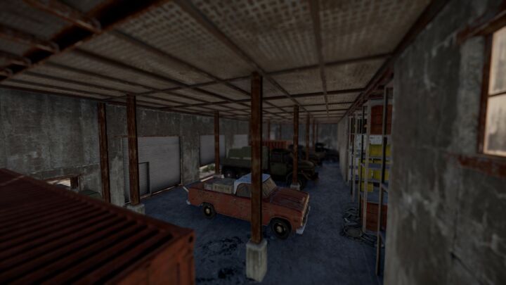 Rust Abandoned Factory Prefabs