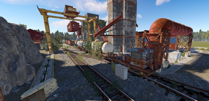Rust Mini Train Yard All Products