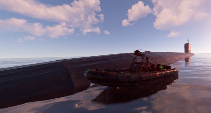 Rust Nuclear Submarine Monument All Products