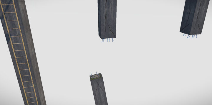 Rust Modular Elevated Railways Pack Prefabs