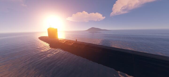 Rust Nuclear Submarine Monument All Products