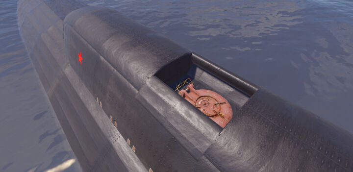 Rust Russian Submarine Monument All Products