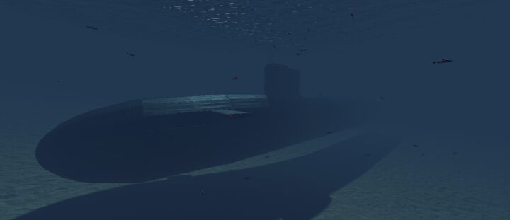 Rust Nuclear Submarine Monument All Products