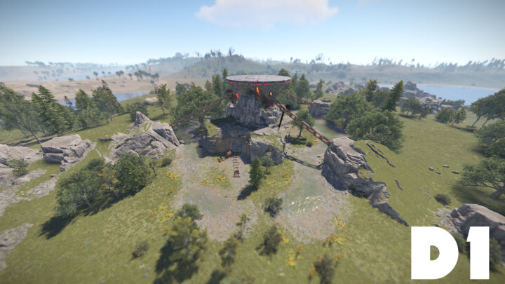 Rust A place to build your base (14-pack) Prefabs