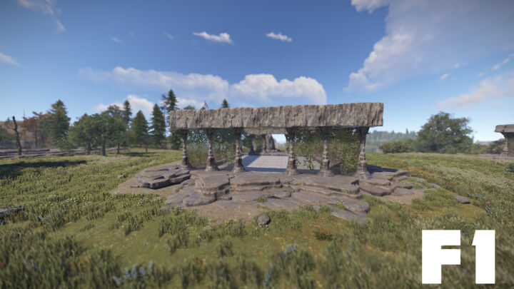 Rust A place to build your base (14-pack) Prefabs