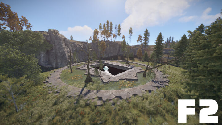 Rust A place to build your base (14-pack) Prefabs