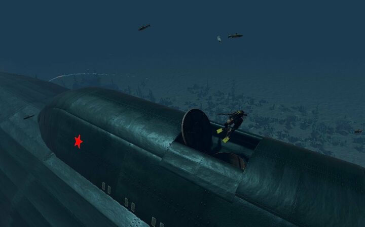 Rust Russian Submarine Monument All Products