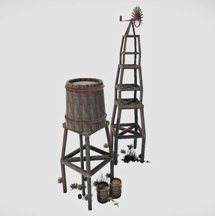 Rust Wild West - Prefab Set Prefabs