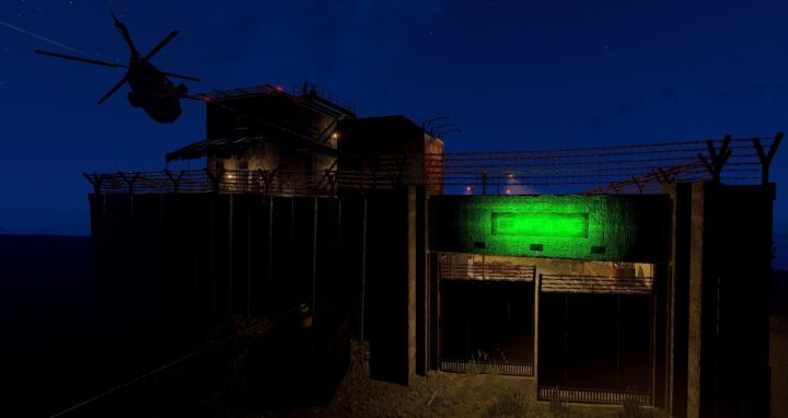 Rust Mini All In One Compound (Outpost, Bandit, Fishing Village & Stables) All Products