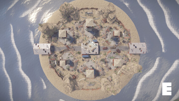 Rust Industrial Arenas (5-Pack) All Products