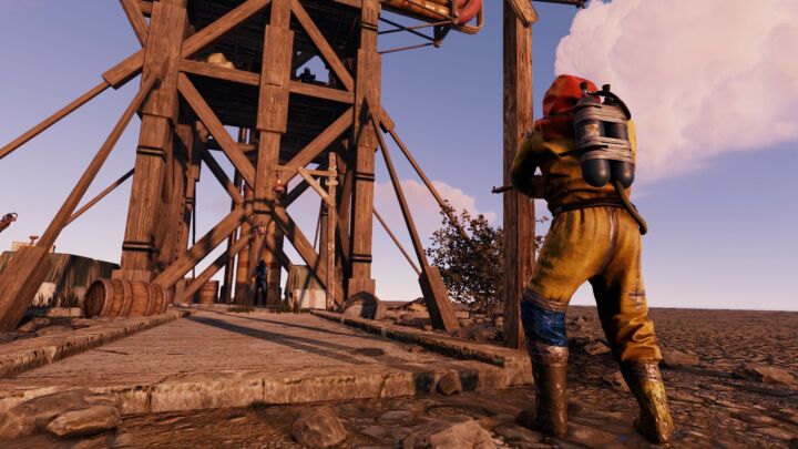 Rust Steampunk Dock Monument Prefabs