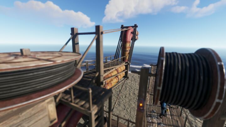 Rust Steampunk Dock Monument Prefabs