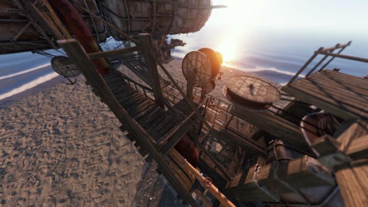 Rust Steampunk Dock Monument Prefabs