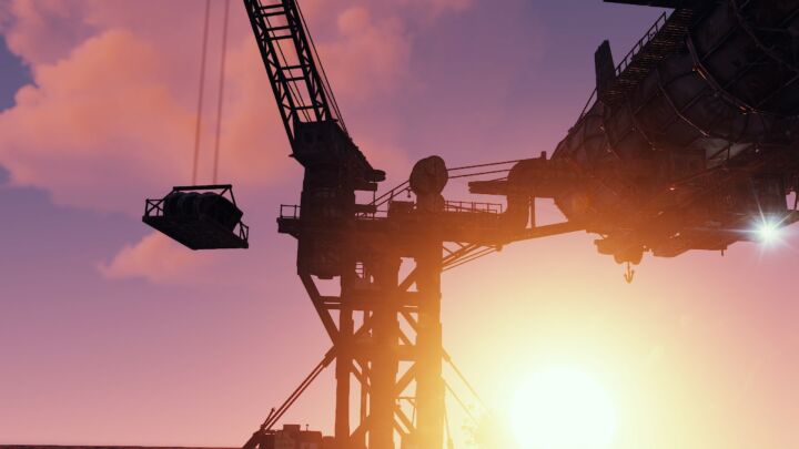 Rust Steampunk Dock Monument Prefabs