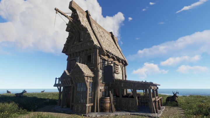Rust Medieval House Pack Prefabs