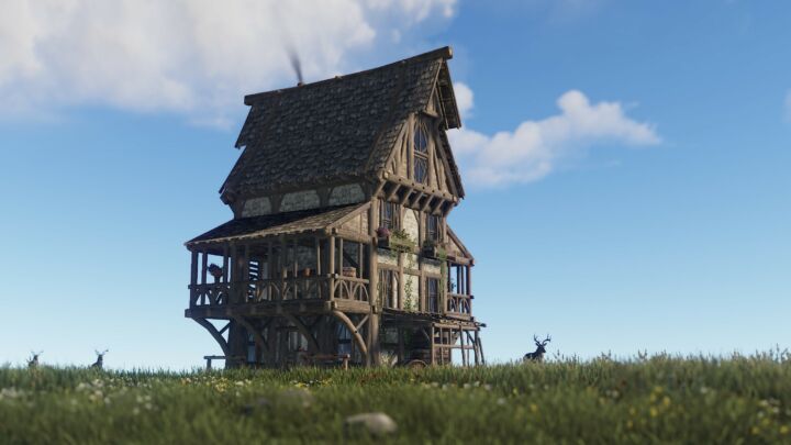 Rust Medieval House Pack Prefabs