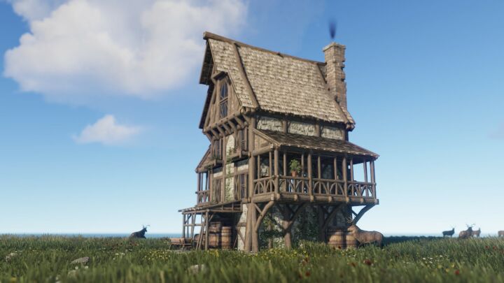 Rust Medieval House Pack Prefabs