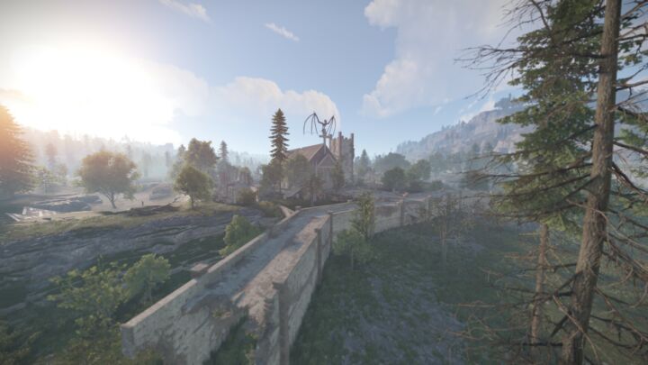 Sinister Church 1 Rust Sinister Church Prefabs