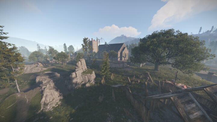 Sinister Church 3 Rust Sinister Church Prefabs