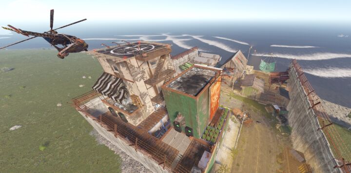 Rust Mini All In One Compound (Outpost, Bandit, Fishing Village & Stables) All Products