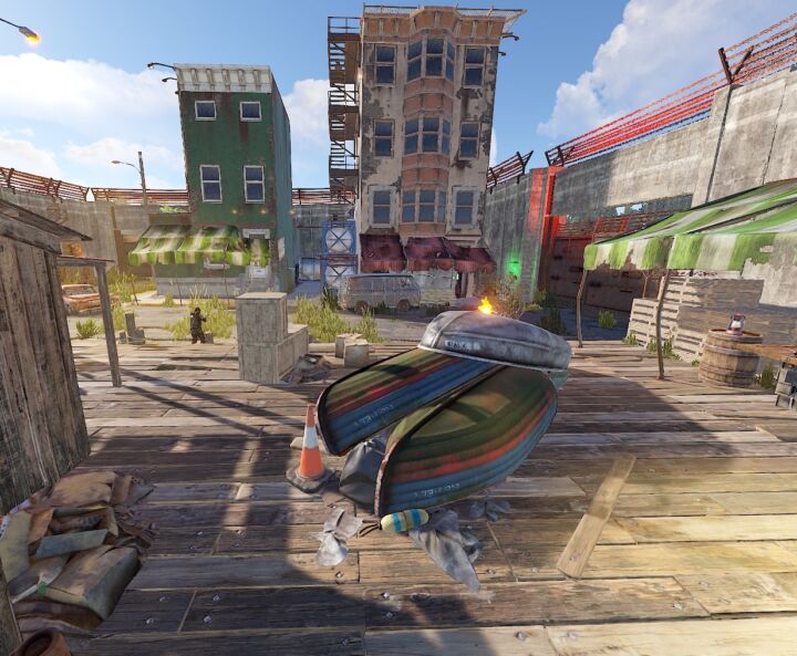 Rust Mini All In One Compound (Outpost, Bandit, Fishing Village & Stables) All Products