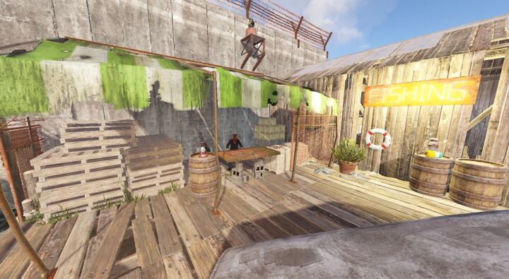 Rust Mini All In One Compound (Outpost, Bandit, Fishing Village & Stables) All Products