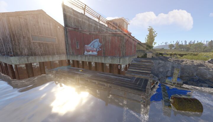 Rust Mini All In One Compound (Outpost, Bandit, Fishing Village & Stables) All Products