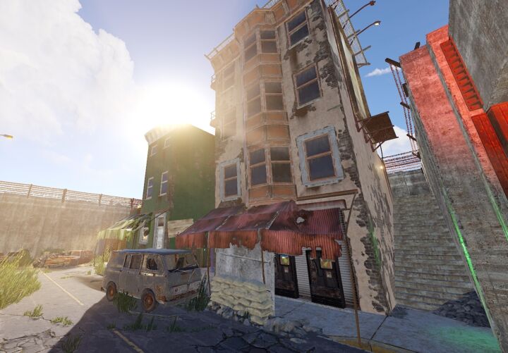 Rust Mini All In One Compound (Outpost, Bandit, Fishing Village & Stables) All Products