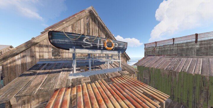 Rust Mini All In One Compound (Outpost, Bandit, Fishing Village & Stables) All Products