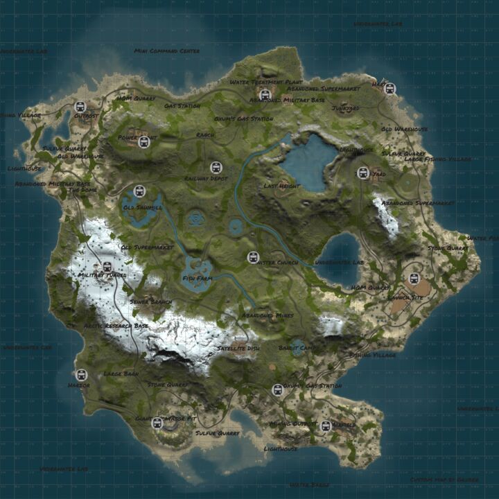 Monsters Land 2 Rust Monsters Land (map size 4000k+5000k) All Products