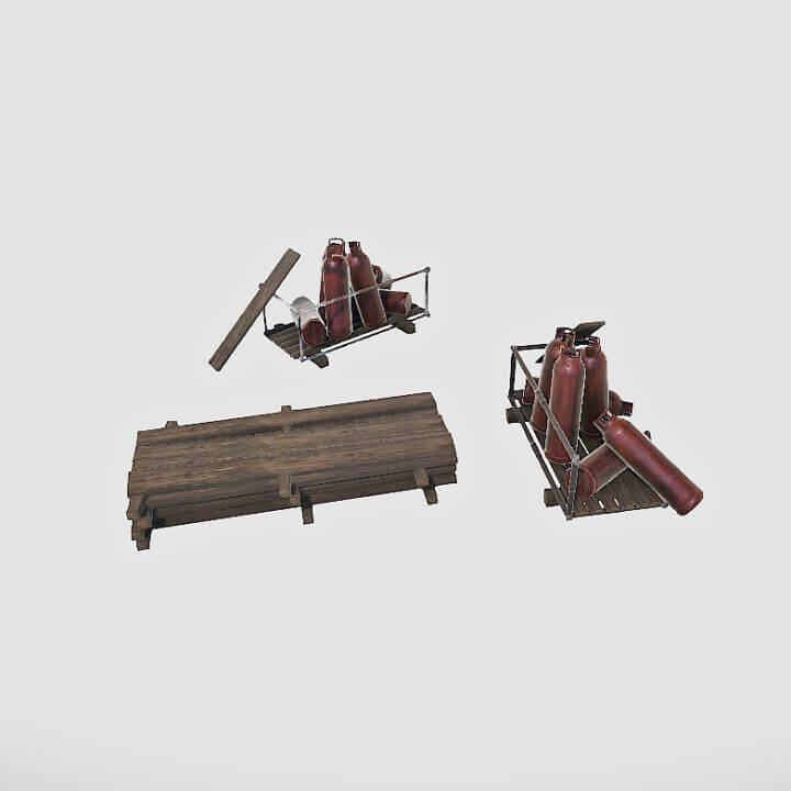 Rust Set Repair Work Prefabs