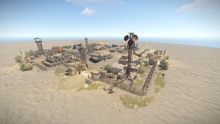 Rust Desert Military Base All Products