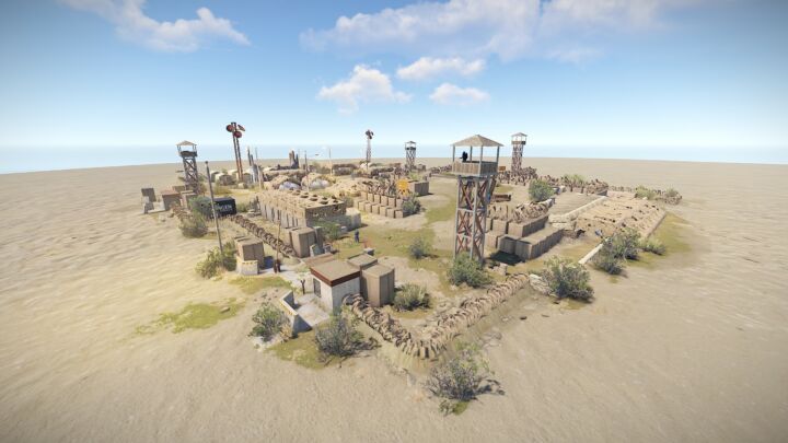 Rust Desert Military Base All Products