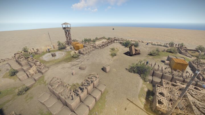 Rust Desert Military Base All Products