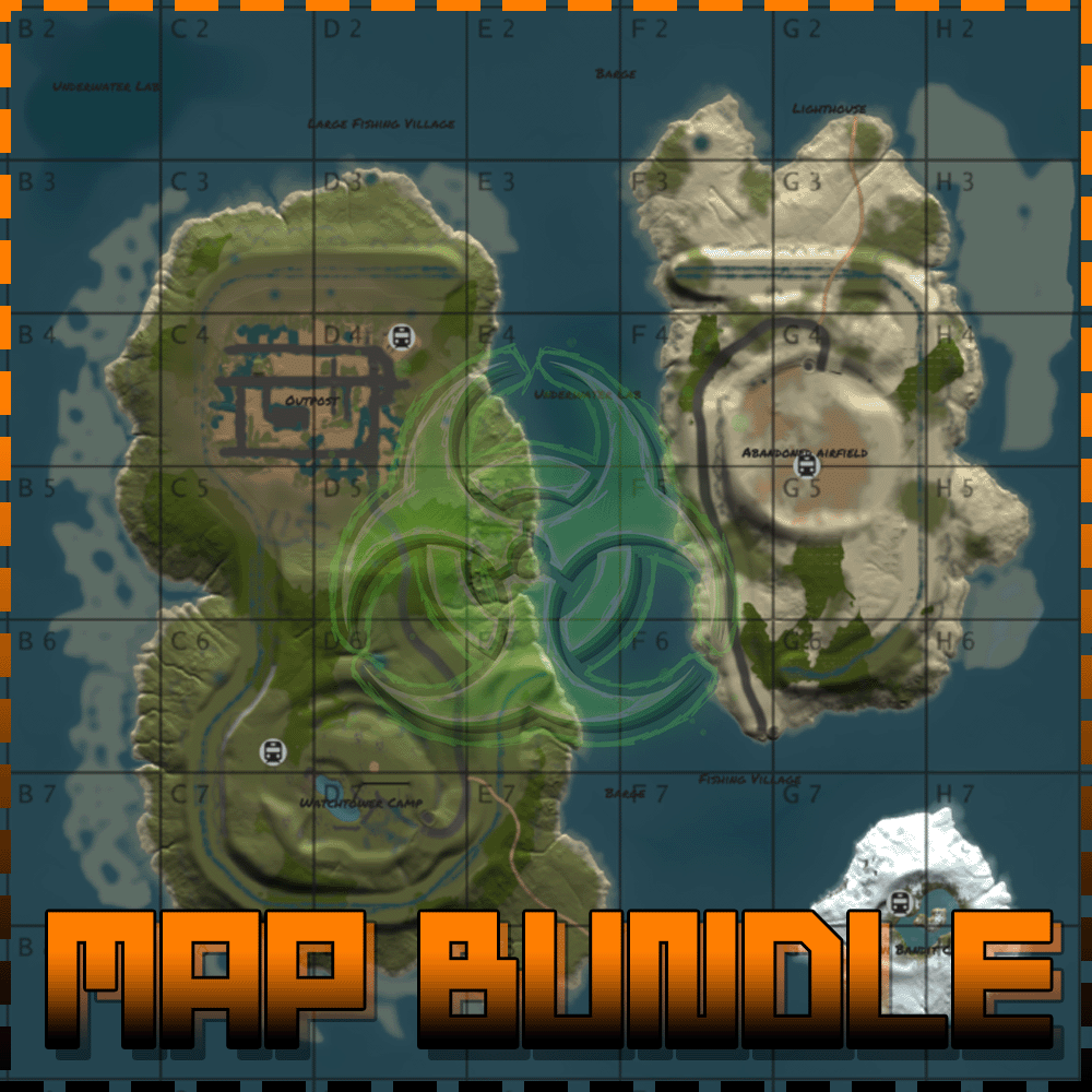 Map Bundle Minimaps Lone Design
