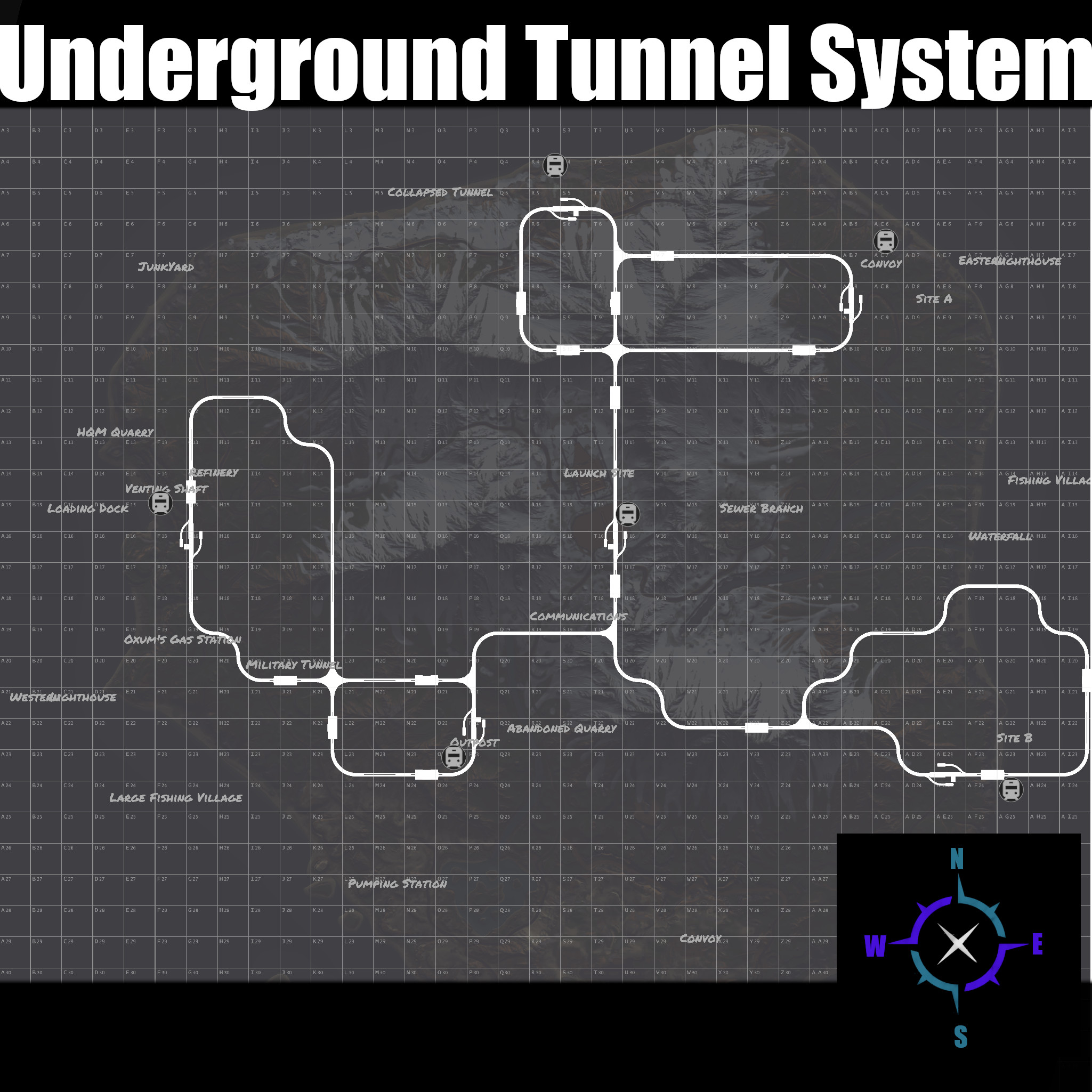 Hapis Remastered Tunnel System Zombie Manor