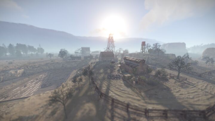 Rust TrainYard (Wild West Version) Prefabs