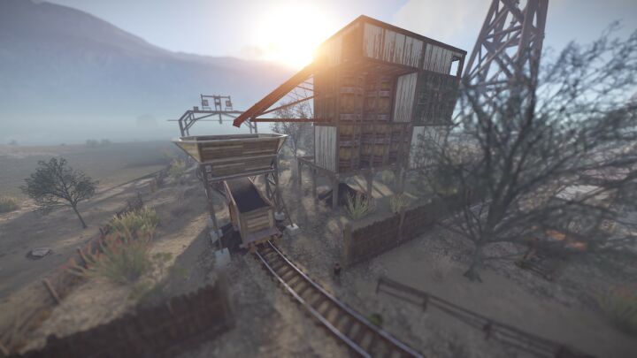 Rust TrainYard (Wild West Version) Prefabs