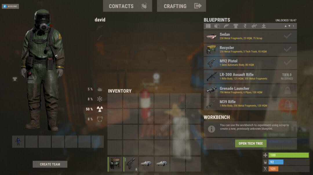 Craft Menu - Lone Design