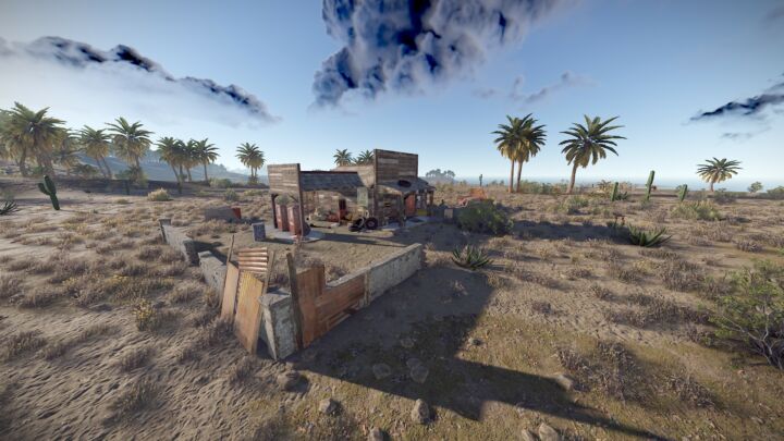 Rust Roadside Monuments (Pack 4) Prefabs