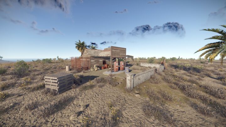 Rust Roadside Monuments (Pack 4) Prefabs