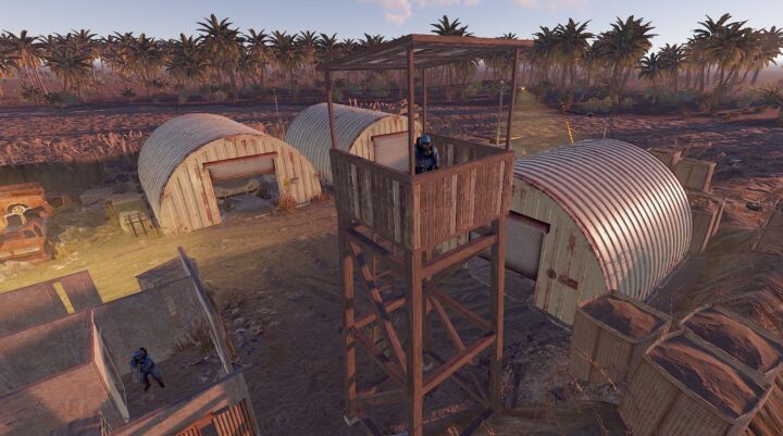 Rust Mini Desert Military Base All Products