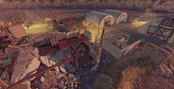 Rust Mini Desert Military Base All Products