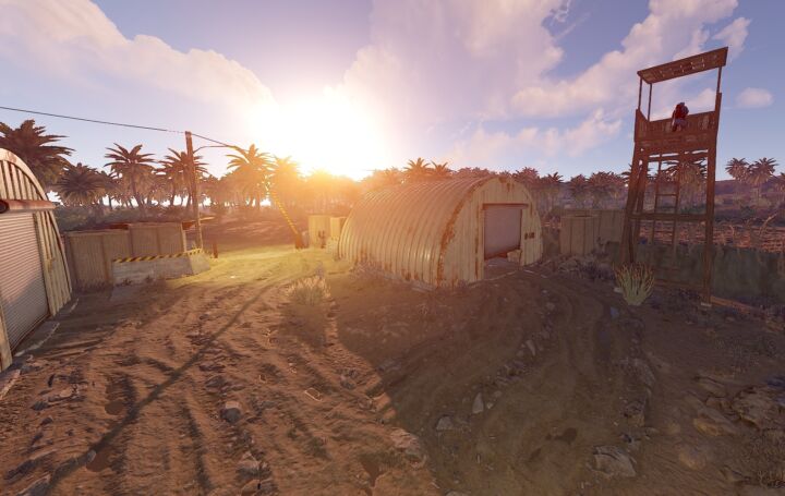 Rust Mini Desert Military Base All Products