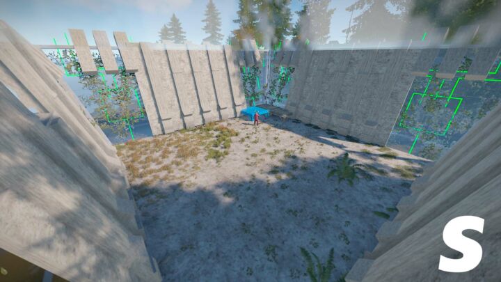 Rust A place to build your base (11-pack) Prefabs